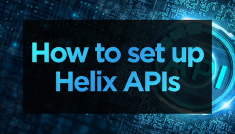 How to setup Helix APIs DE25_121828