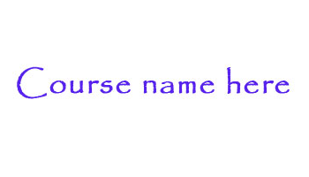 Test Course - need to add banner MA26_170725