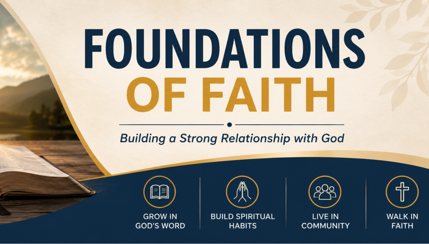 Foundations of Faith: Building a Strong Relationship with God JU26_181640